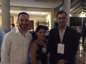 Con el Jefe del Programa COMPAL-UNCTAD, Arnau Izaguirre, y la Directora General de Apoyo al Consumidor de Costa Rica, Cynthia Zapata.